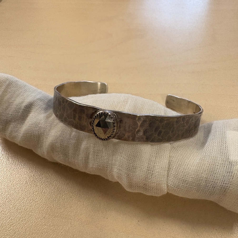 Chan Luu Polished Sterling Silver Cuff Bracelet with Pouch